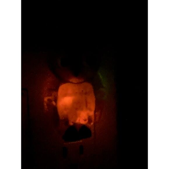 1960's OWL Nightlight And Wooden Bookends - Vintage Owl Set - Picture 8 of 9